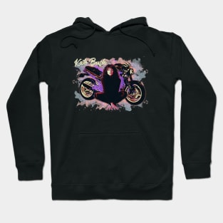 Vintage Retro Bike Kate Bush Fanart Design Hoodie